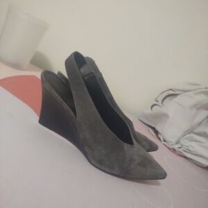 M.Gemi grey wedges